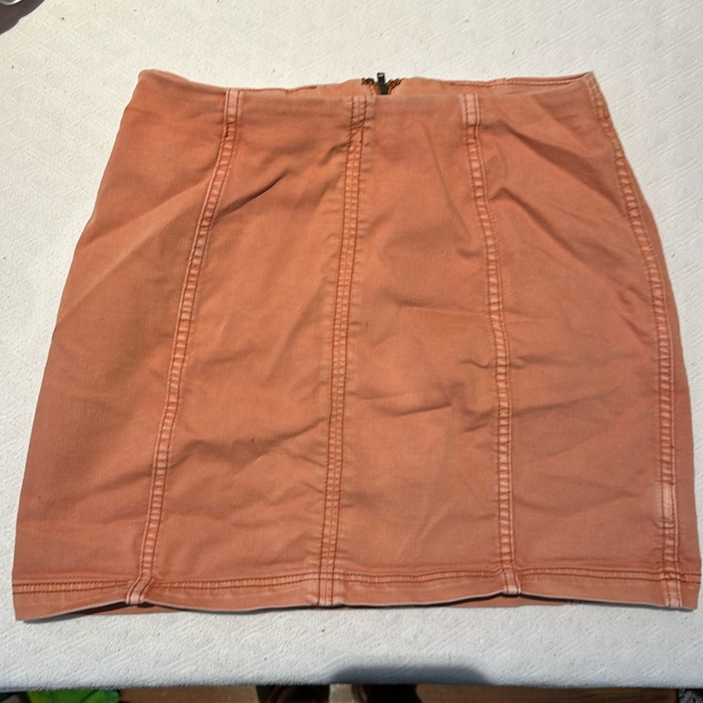 Free People Denim Mini Skirt Size 12